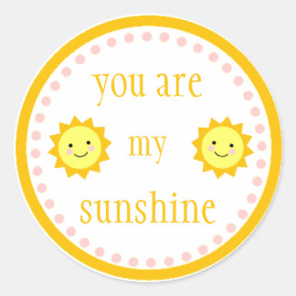 Vous Êtes Mon Sticker Sunshine