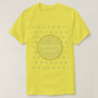 Vous Êtes Mon T-Shirt À Point Polka Sunshine (Beur