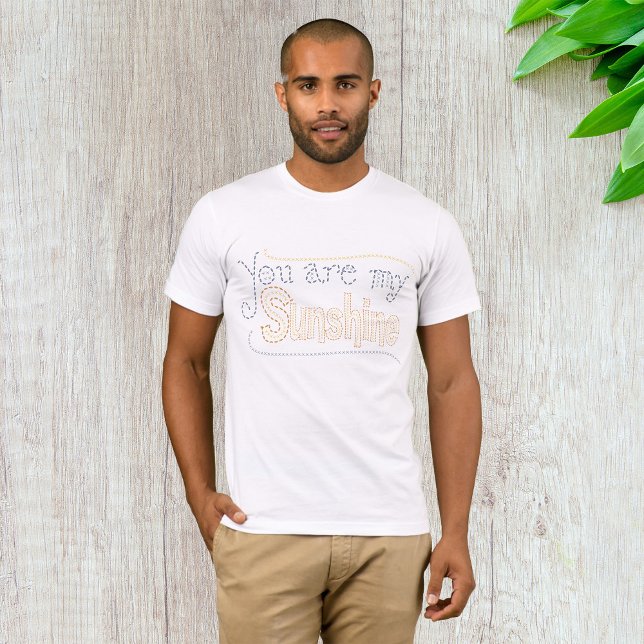 Vous êtes mon T-shirt Sunshine Mens (Créateur téléchargé)