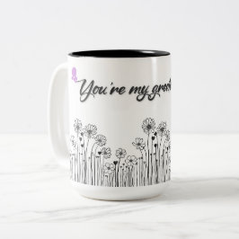 Vous êtes My Greatest Joy Mug - Floral Mom Gift