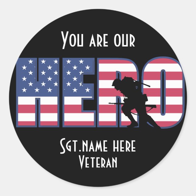 Vous Êtes Notre Héros - Sticker (Devant)