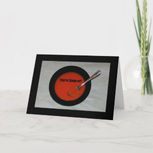 Vous êtes Soup-er ! Carte de remerciements