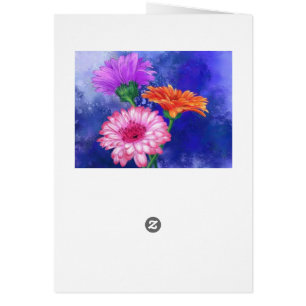 Vous Êtes Spécial Carte Trois Couleurs Gerberas