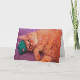 "Vous êtes toujours dans mon esprit" Carte de voeu