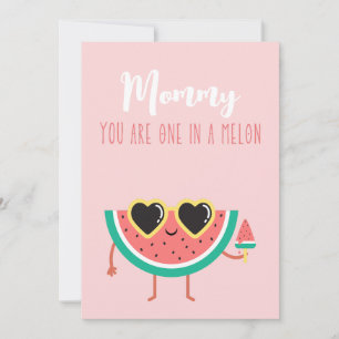 vous êtes un dans la carte de jour melon-punny mam