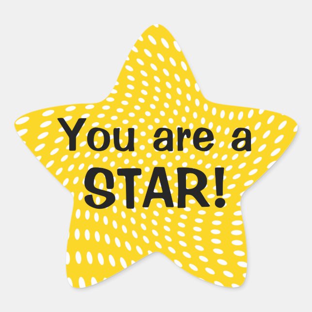 Vous êtes un Stickers Star Reward (Devant)