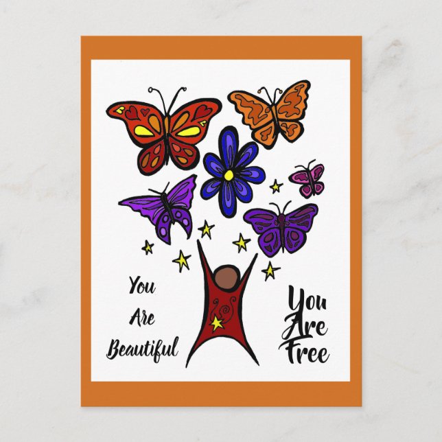 Vous êtes une belle carte postale (Devant)