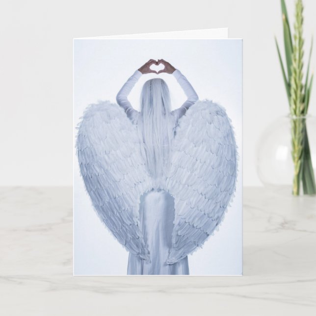 Vous êtes une carte de voeux d'ange (Devant)