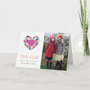 Vous êtes une carte Gem Valentine's Day Card - Cob