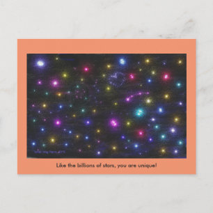 Vous êtes une carte postale unique