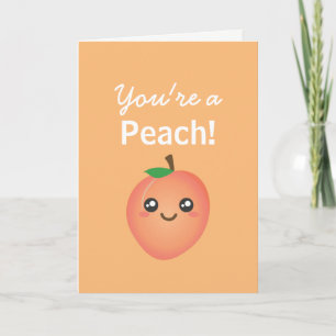 Vous êtes une Pêche ! Merci sucré mignon et drôle
