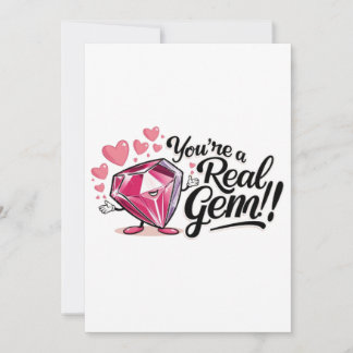 vous êtes une vraie carte personnalisée gemme