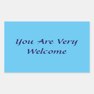 Vous Êtes Welcome Sticker