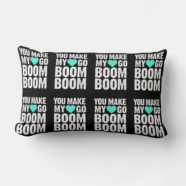***VOUS FAITES DE MON COEUR BOOM*** COUSSIN (Recto)