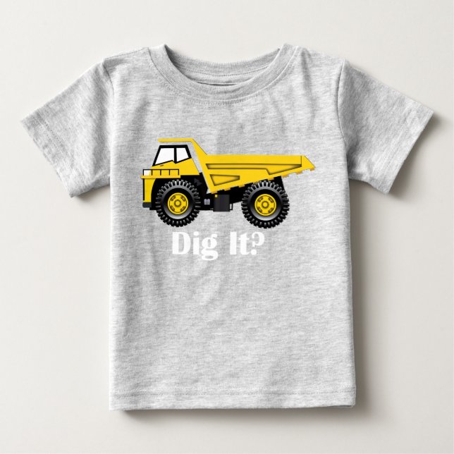 Vous L'Avez Creusé ? - T-shirt  bébé jersey fin (Devant)