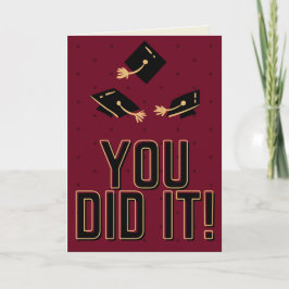 Vous L'Avez Fait ! Carte de diplôme