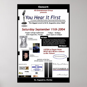 Vous L'Entendez Poster Du Premier Concert