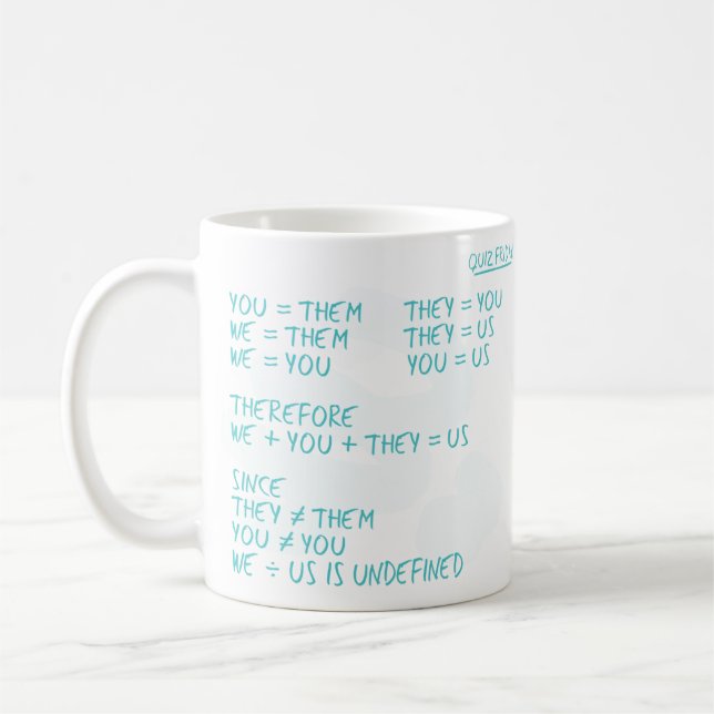 Vous = Leur mug (Gauche)