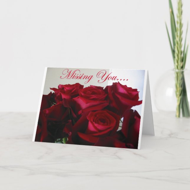 Vous manquant - carte (Devant)