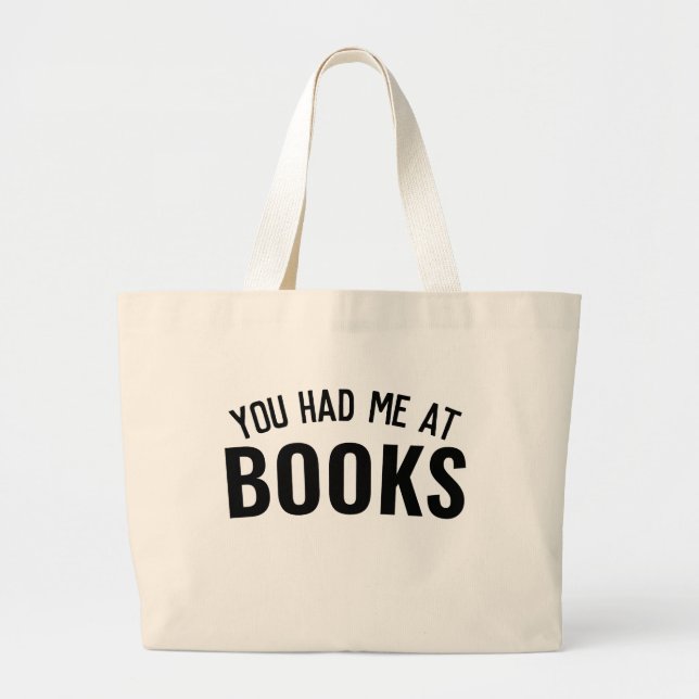 Vous m'avez eu au cadeau de bibliothécaire du sac (Devant)