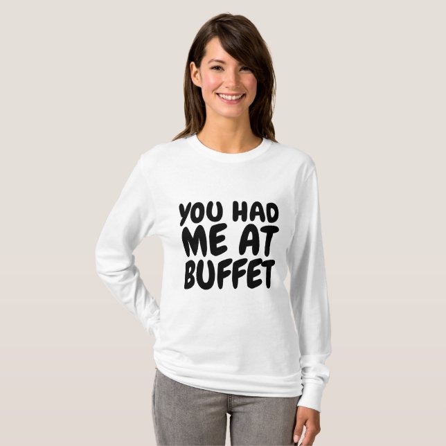 VOUS M'AVEZ EU DANS DES T-shirts BUFFET (Devant entier)