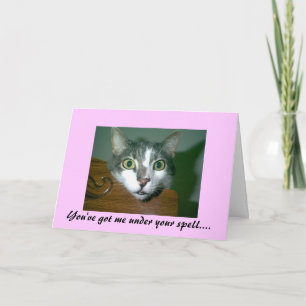 Vous m'avez sous votre sort... Carte Saint-Valenti