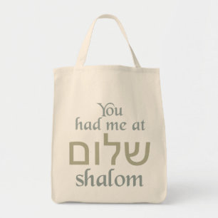 Vous m'aviez dans les sacs de Shalom