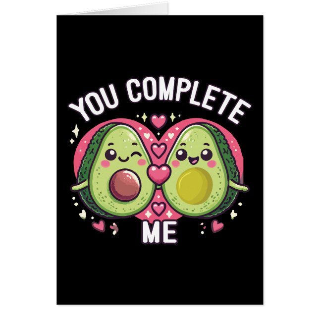 Vous Me Complétez - Cute Avocado Couple (Devant)