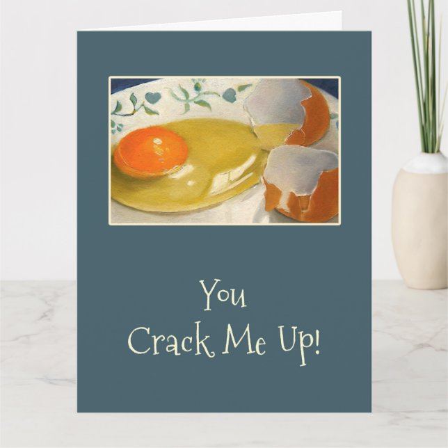 Vous Me Crackez ! Oeufs craqués, Merci de rire (Devant)