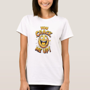 Vous Me Crackez ! T-Shirt à l'Oeuf mou amusant