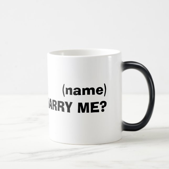 vous m'épouserez tasse (Droite)