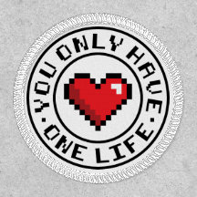 Vous N'Avez Qu'Un Jeu Vidéo Coeur Pixel Vie