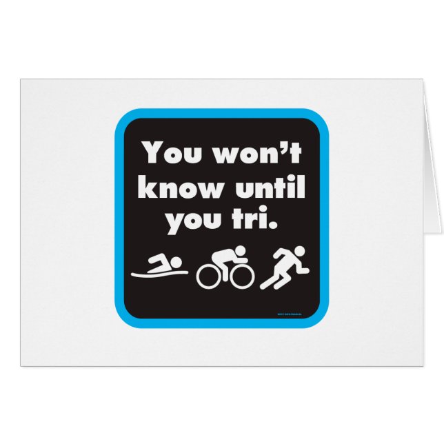 Vous ne connaîtrez pas avant vous tri (Devant horizontal)