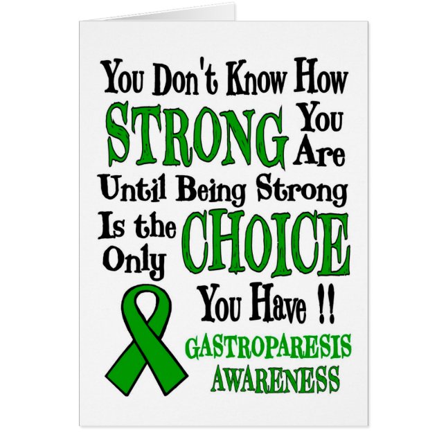 Vous ne savez pas à quel point...Gastroparesis (Devant)