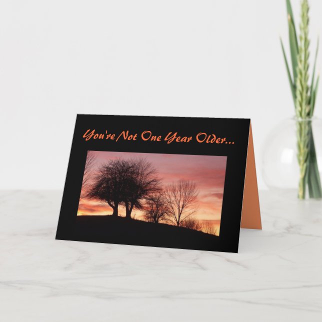 Vous n'êtes pas une carte de voeux plus ancienne (Devant)