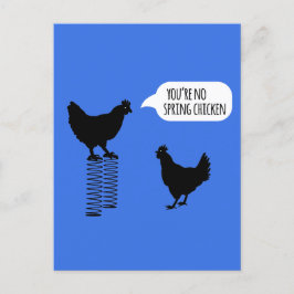 Vous n'êtes pas une carte postale de poulet au pri