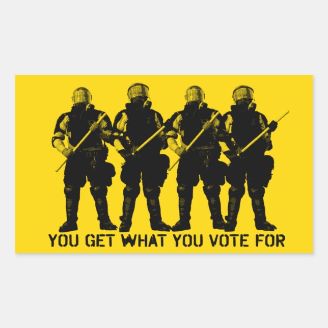 Vous Obtenez Ce Que Vous Votez Pour Sticker Set (Devant)