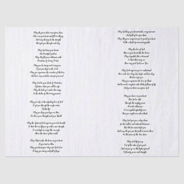 Vous papier de soie de soie de Decoupage de (Recto)