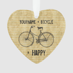 Vous plus la bicyclette égale le jaune antique