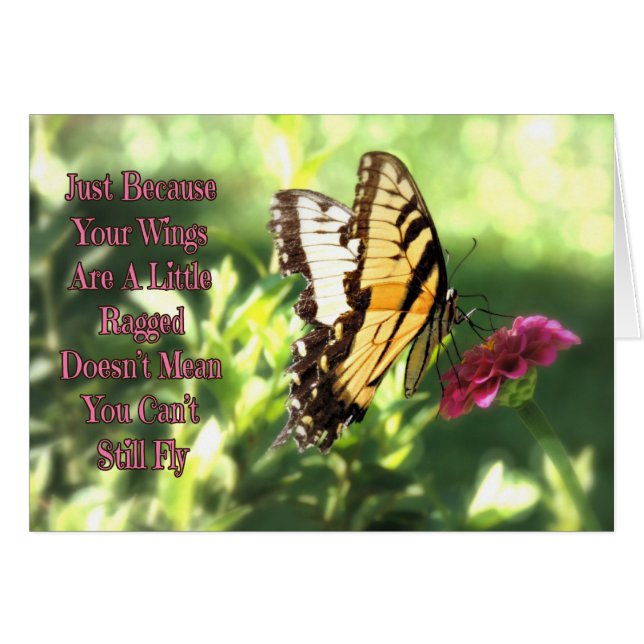 Vous Pouvez Encore Voler Tiger Swallowtail Butterf (Devant horizontal)