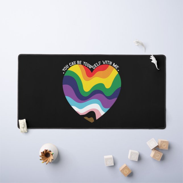 Vous Pouvez Être Vous-Même Avec Moi, LGBT Transgen (Tableau pour enfants)