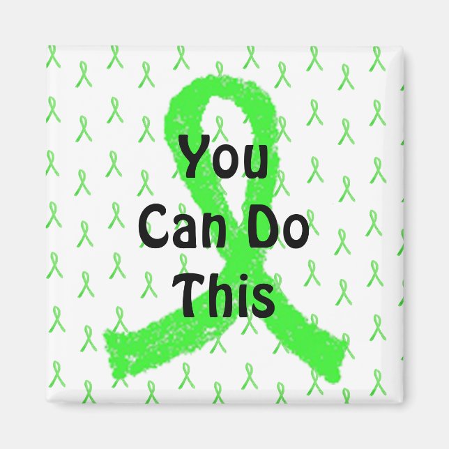 Vous Pouvez Le Faire, Inspirant Lyme Magnet (Devant)
