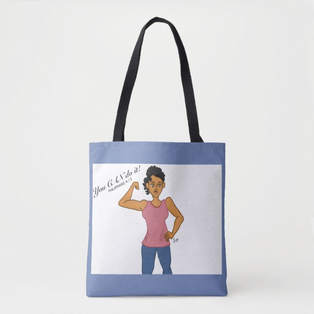 Vous pouvez le faire sac fourre-tout (Devant)
