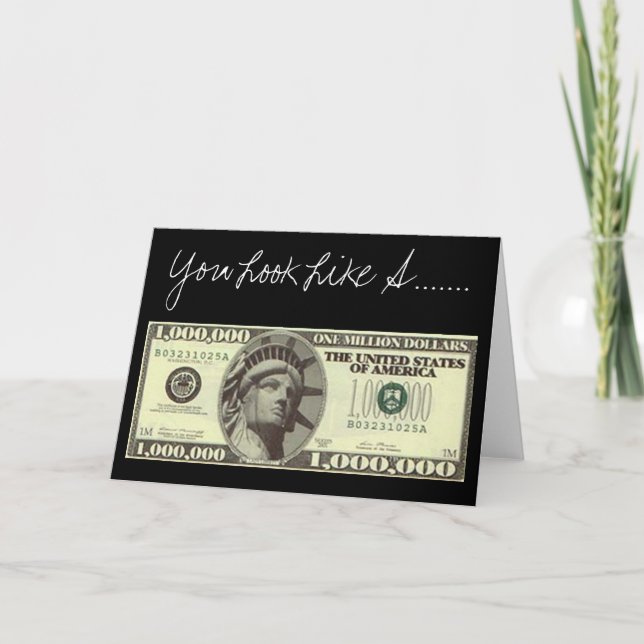 Vous Ressembliez À Une Carte De Voeux D'Un Million (Devant)