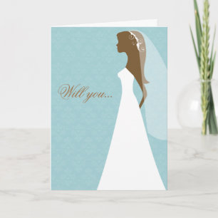 Vous serez ma carte de demoiselle d'honneur