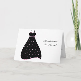 Vous serez ma carte de voeux de demoiselle
