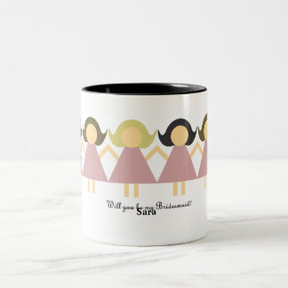 Vous serez mes tasses de demoiselle d'honneur