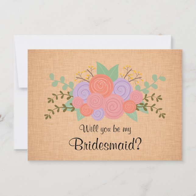 Vous serez mon invitation florale de guirlande de (Devant)