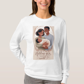 Vous tenir, tenir notre T-shirt du monde
