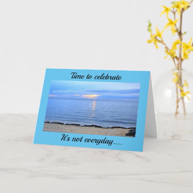 VOUS TOURNEZ **18** CARTE D'ANNIVERSAIRE (Fleur jaune)